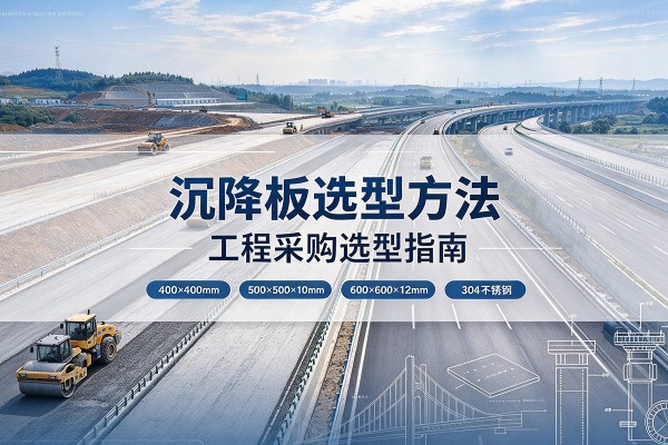 叠彩沉降板选择方法