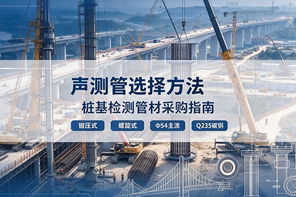 叠彩声测管选型标准
