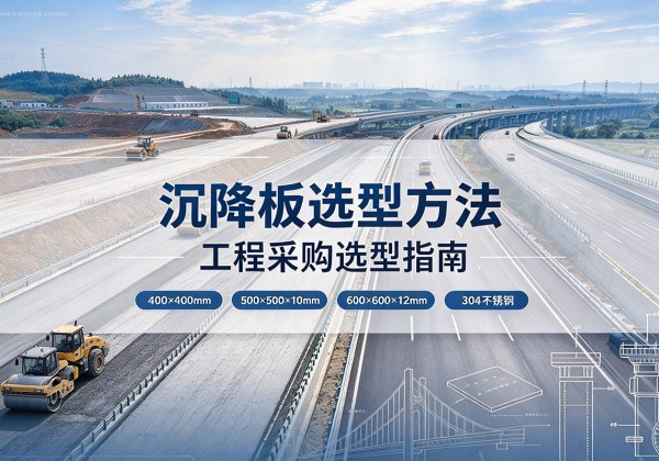 叠彩沉降板选择方法