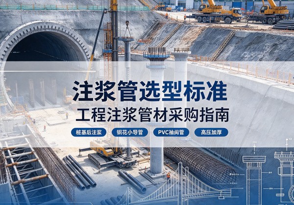 叠彩注浆管选型标准
